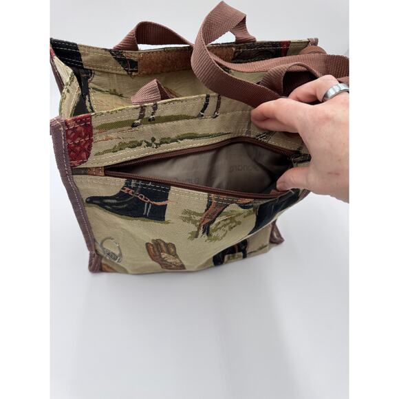 Signare English Horse Tapestry Tote Bag - Picture 7 of 7